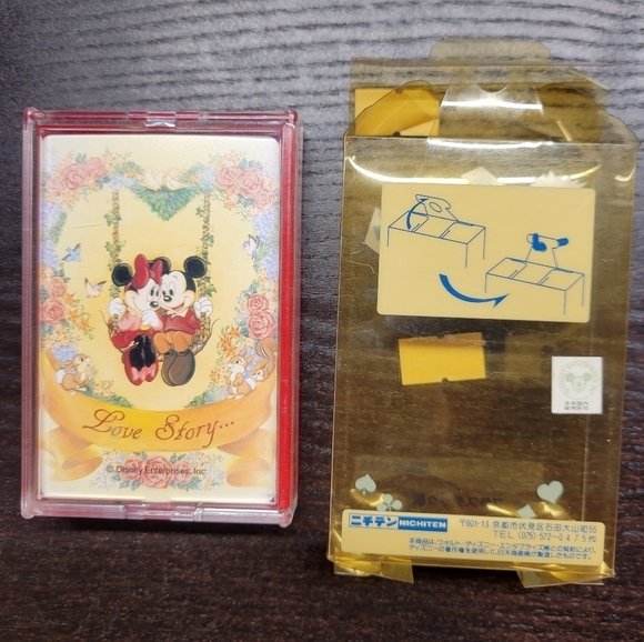 DISNEY JAPAN 1992 NICHITEN VINTAGE MICKEY MINIE PLAYING CARDS [BNIB] - Picture 13 of 14